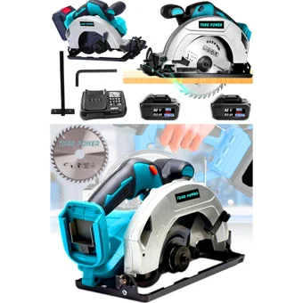 Torq Power Blue-Qw 92 V 6000 devir/dk 185 mm Açılı Kesim Kablosuz Akülü Şarjlı Daire Testere