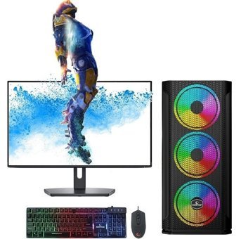 Awacs X10 Harici Radeon RX 550 Intel Core i5 3470 8 GB Ram 240 GB SSD Tower Windows 10 Pro 21.5 inç Monitörlü Masaüstü Bilgisayar