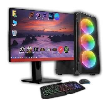 Avantron GMX1013 Harici Radeon RX 580 Intel Core i5 10400F 16 GB Ram 512 GB SSD Tower FreeDos 27 inç Monitörlü Masaüstü Bilgisayar
