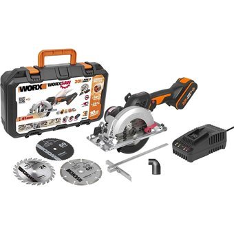 Worx WX531 Profesyonel 20 V 6900 devir/dk 120 mm Açılı Kesim Kablosuz Akülü Şarjlı Daire Testere