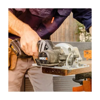 Worx WX531 Profesyonel 20 V 6900 devir/dk 120 mm Açılı Kesim Kablosuz Akülü Şarjlı Daire Testere