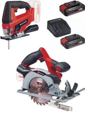 Einhell TE-CS 18/165/1 ve TC-JS 18 18 V 4200 devir/dk 165 mm Açılı Kesim Kablosuz Akülü Şarjlı Daire Testere
