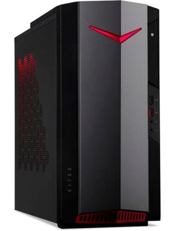 Acer NİTRO N50-640 DGE2VEM00518 Harici GeForce RTX 3060 Intel Core i5 12400F 64 GB Ram 1 + 2 TB SSD Tower FreeDos Masaüstü Bilgisayar