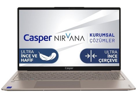 Casper Nirvana X700.1235-EF00R-K-F Dahili Intel Iris Xe Graphics Eligible Intel Core i5 1235U 64 GB Ram 1 TB SSD Tower Windows 11 Pro Masaüstü Bilgisayar