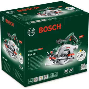 Bosch PKS 18 18 V 3800 devir/dk 150 mm Açılı Kesim Kablosuz Şarjlı Daire Testere