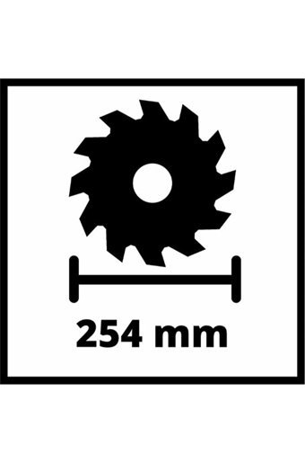 Einhell TC-SM 2531/2 U 1900 W 4800 devir/dk 254 mm Açılı Kesim Kablolu Elektrikli Daire Testere