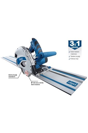 Scheppach PL55 1200 W 5500 devir/dk 160 mm Kablolu Elektrikli Daire Testere