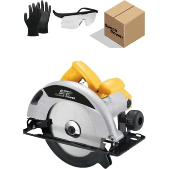 Spech Power 3700 W 8200 devir/dk 190 mm Açılı Kesim Kablolu Elektrikli Daire Testere