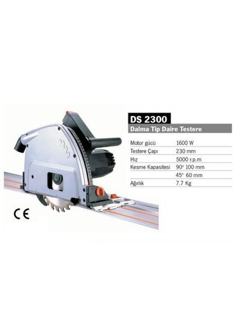 Agp DS 2300 1600 W 5000 devir/dk 230 mm Elektrikli Daire Testere