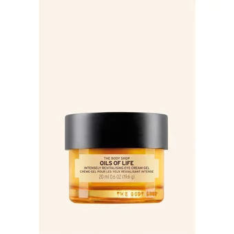 The Body Shop Oils Of Life Tüm Ciltler için Göz Altı Jel Kavanoz 80 ml
