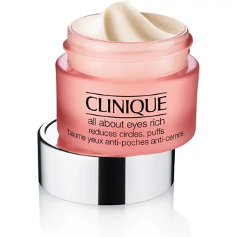 Clinique All About Eyes Rich Tüm Ciltler için Göz Çevresi Krem Kavanoz 30 ml