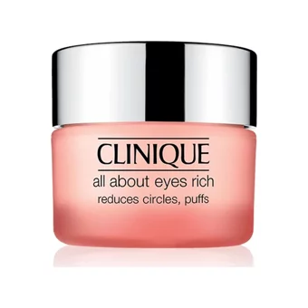 Clinique All About Eyes Rich Tüm Ciltler için Göz Çevresi Krem Kavanoz 30 ml