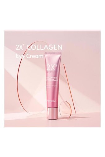 Tonymoly 2X Collagen Arttırıcı Tüm Ciltler için Evet Göz Altı Krem Tüp 2x30 ml