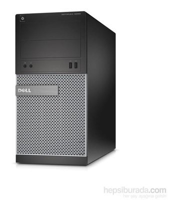Dell OptiPlex 3020MT CA016D3020MT11HSW Dahili Intel HD Graphics 4600 Intel Core i5 4590 4 GB Ram 500 GB SSD Tower FreeDos Masaüstü Bilgisayar