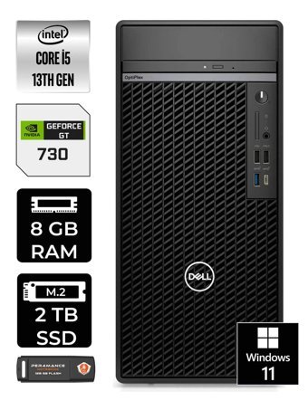 Dell OptiPlex 7010MT N010O7010MTU Harici GeForce GT 730 4 GB Intel Core i5 13500 8 GB Ram 2 TB SSD Tower Windows 11 Pro Masaüstü Bilgisayar + PER4 BELLEK
