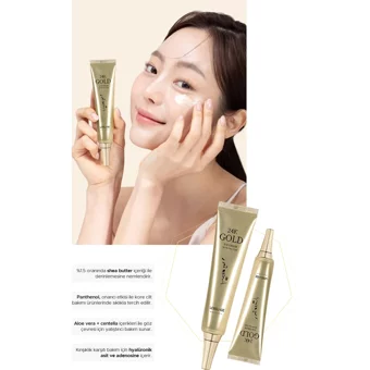 Lebelage Heeyul 24K Gold Tüm Ciltler için Göz Çevresi Krem Tüp 40 ml