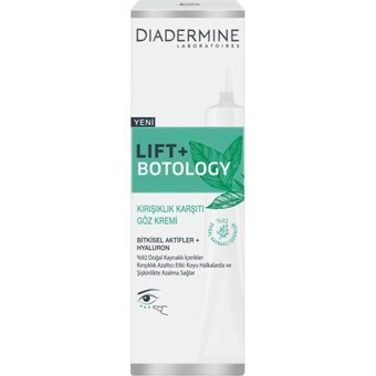 Diadermine Lift+Botology 2'li Tüm Ciltler için Göz Çevresi Krem Tüp 2x15 ml