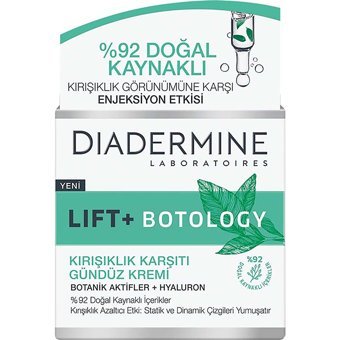 Diadermine Lift + Botology Tüm Ciltler için Göz Çevresi Krem Tüp 15 ml + Kırışıklık Karşıtı Gündüz Kremi
