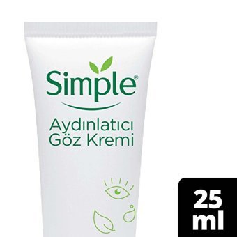 Simple Protect 'N' Glow Tüm Ciltler için Evet Göz Altı Krem Tüp 2x25 ml