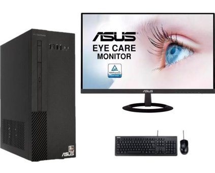 Asus Expert Center X500MA Dahili Radeon Vega 6 AMD Ryzen 3 4300G 8 GB Ram 256 GB SSD Tower Windows 10 Pro 23 inç Monitörlü Masaüstü Bilgisayar