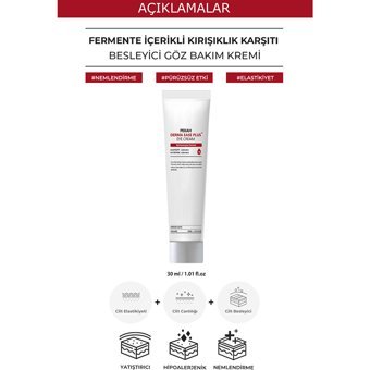 Pekah Fermente Içerikli Tüm Ciltler için Göz Çevresi Krem Tüp 30 ml