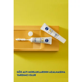 Nivea Q10 İle Organik Asit Hassas Ciltler için Göz Çevresi Krem Tüp 15 ml