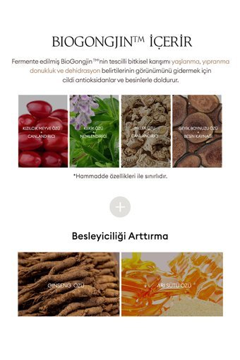 Missha Chogongjın Geumsul Jin Tüm Ciltler için Göz Çevresi Krem Kavanoz 30 ml