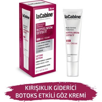 Lacabine Botoks Etkili Tüm Ciltler için Göz Çevresi Krem Tüp 15 ml