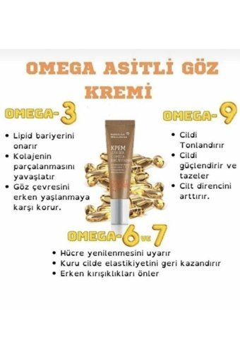 Siberian Wellness Rejuvenatıng Eye Cream-Omega Tüm Ciltler için Göz Altı Krem Tüp 15 ml
