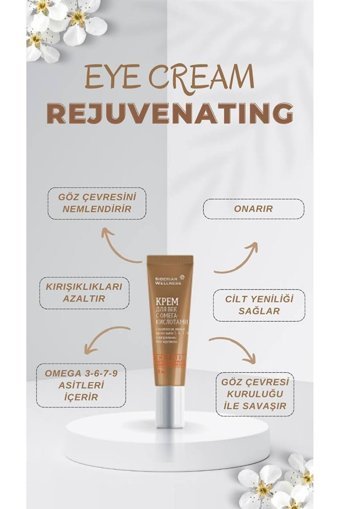 Siberian Wellness Rejuvenatıng Eye Cream-Omega Tüm Ciltler için Göz Altı Krem Tüp 15 ml