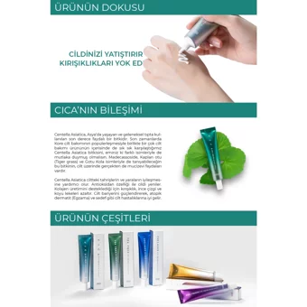 Tenzero Cica Tüm Ciltler için Göz Altı Krem Tüp 40 ml