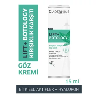 Diadermine Lift + Botology Tüm Ciltler için Göz Çevresi Krem Tüp 15 ml