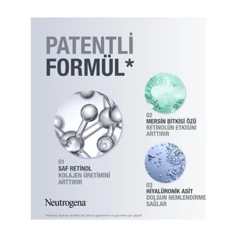 Neutrogena Retinol Boost Tüm Ciltler için Göz Çevresi Krem Tüp 15 ml