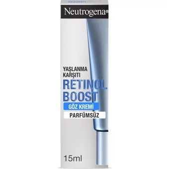 Neutrogena Retinol Boost Tüm Ciltler için Göz Çevresi Krem Tüp 15 ml