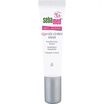 Sebamed Q10 Süper 30+ Yaş Tüm Ciltler için Göz Çevresi Krem Tüp 15 ml
