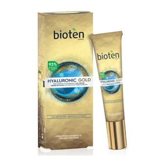 Bioten Hyaluronic Gold Tüm Ciltler için Göz Çevresi Krem Tüp 15 ml