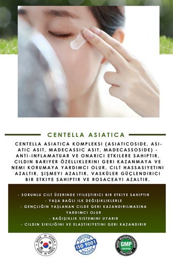 Branig Centella Miracle Hassas Ciltler için Göz Çevresi Krem Tüp 40 ml