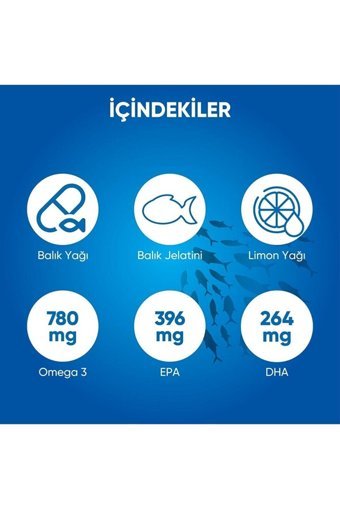 Voop Omega 3 Balık Yağı Kapsül 1200 mg 60 Adet