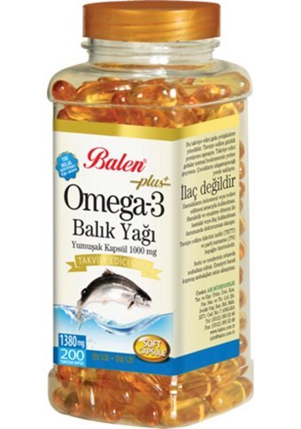 Balen Omega 3 Balık Yağı Kapsül 1380 mg 200 Adet