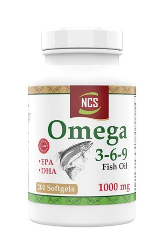 Ncs 3-6-9 Omega 3 Kapsül 1000 mg 200 Adet