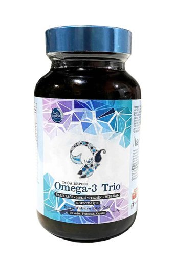 Sahe Trio Omega 3 Balık Yağı Kapsül 1800 mg 90 Adet