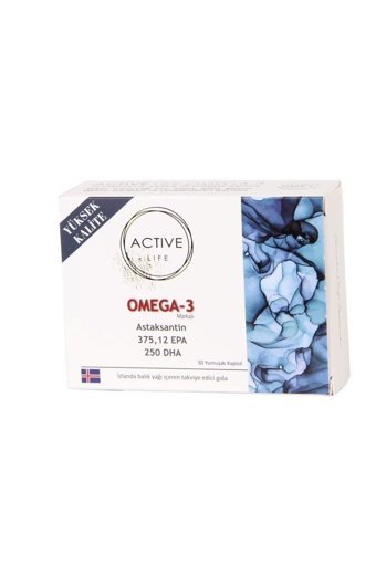 Active Life Omega 3 Kapsül 30 Adet