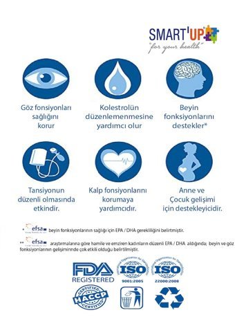 Smart Up Omega Omega 3 Balık Yağı Şurup 200 ml
