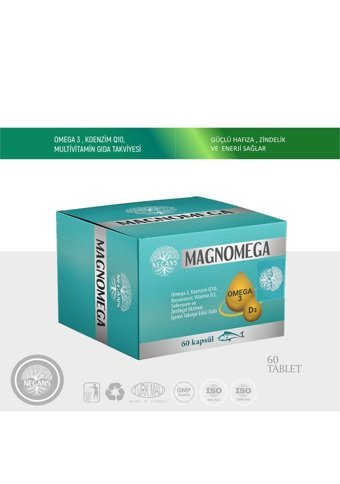 Negans Magnomega Omega 3 Kapsül 60 Adet