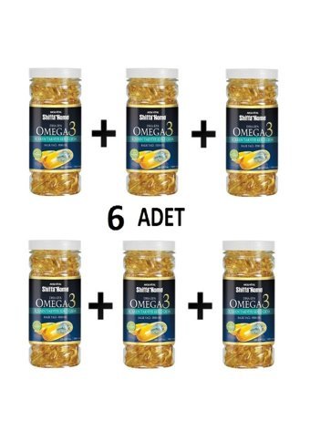 Shiffa Home Omega 3 Balık Yağı Kapsül 1000 mg 1200 Adet