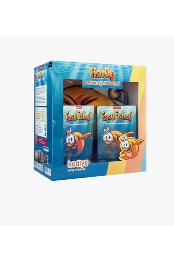 Easyvit Easy Fishoil Çiğnenebilir Omega 3 Balık Yağı Tablet 600 mg 2x30 Adet