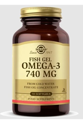 Solgar Fish Fish Gel Omega 3 Kapsül 740 mg 50 Adet