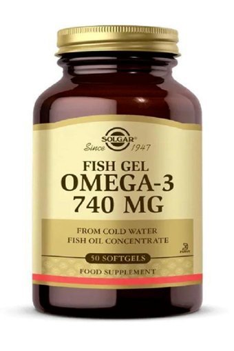Solgar Fish Fish Gel Omega 3 Kapsül 740 mg 50 Adet