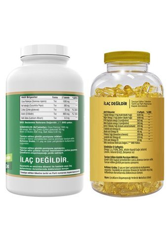 Ncs Saw Palmetto Omega 3 Tablet 1000 mg 180+90 Adet