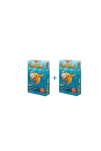 Easy Fishoil Çiğnenebilir Omega 3 Balık Yağı Tablet 600 mg 2x30 Adet
